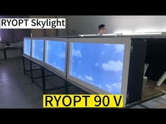 Smart Tuya 600x1200 روشنایی روز آبی آسمان نور سقف LED صفحه سقف مصنوعی