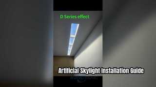 نصب گام به گام نورگیر مصنوعی