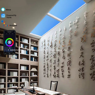 خرید پانل سقف نورگیر مجازی Tuya با قابلیت کم نور، چند صحنه عملی 1150x140 تولید آنلاین