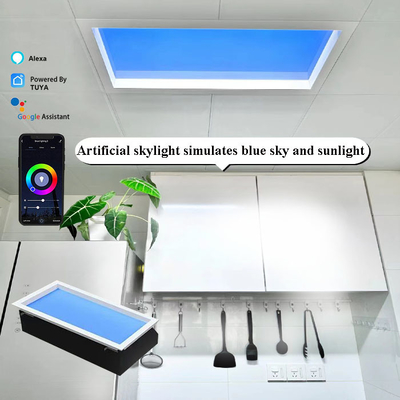خرید 2x4 پانل خورشیدی مصنوعی داخلی Zigbee Wifi کنترل از راه دور بلوتوث تولید آنلاین