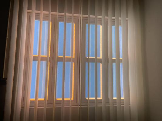 خرید نور پنجره تقلبی با رنگ نور 2100-7500K با نصب دیواری نورپردازی LED پراکندگی ریلی تولید آنلاین