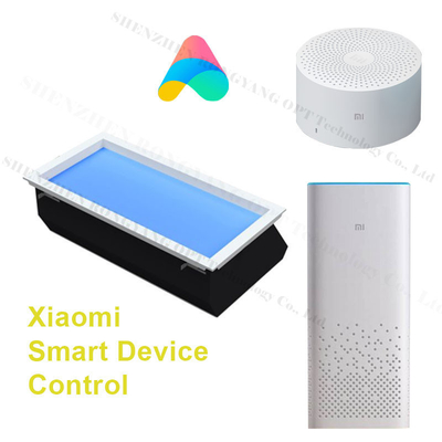 چراغ پنل LED هوشمند با قابلیت تنظیم نور، 2100K-7800K، 40 وات، حالت چند صحنه، کنترل از راه دور/برنامه، افکت طلوع آفتاب