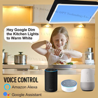 AC 100 240V چراغ صفحه سقف LED کنترل شده توسط App Remote طراحی شده برای روشنایی تجاری حرفه ای