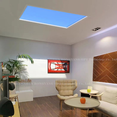 چراغ سقفی تقلبی Tuya Control 90Ra, چراغ سقفی مصنوعی مربعی 600x600