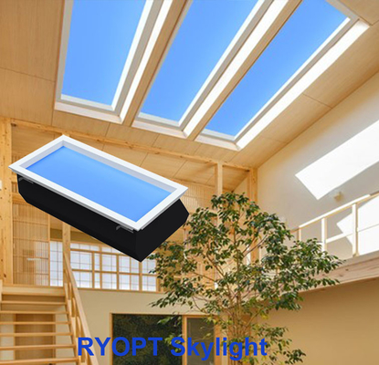 بدون فلیکر آبی آسمان LED پنل سقفی چراغ CCT 7800K عملی