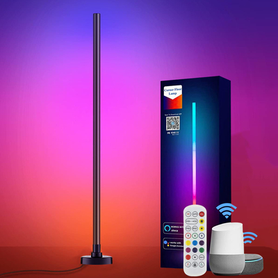 چراغ گوشه ای RGB CCT 2500K-6500K، چراغ کف گوشه LED قابل تغییر رنگ