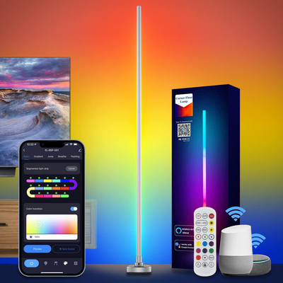 هتل دفتر LED چراغ گوشه RGB آلومینیوم جنس ژل سیلیکا