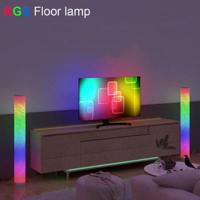 کنترل برنامه چراغ کف گوشه RGB ایستاده کم نور ‏44.5x14x14CM