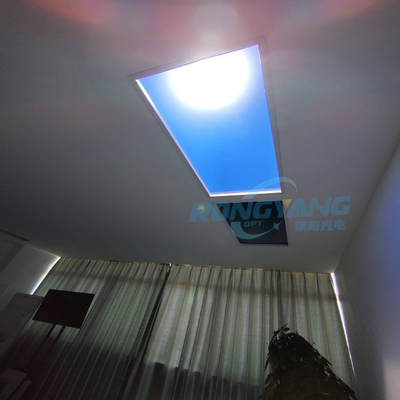 پنل LED عملی 6500K، پنجره جعلی 60 هرتز با نور خورشید مصنوعی