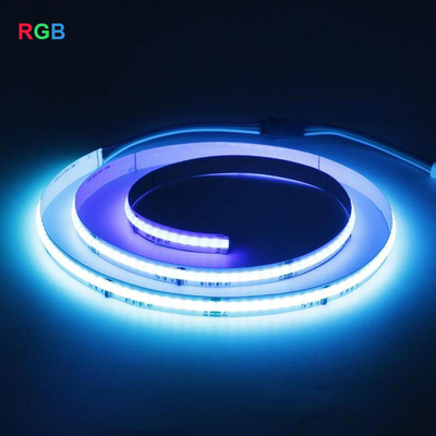 نوار LED عملی 3000 هزار 5000 هزار RGB COB برای اتاق 12 ولت 24 ولت عرض 10 میلی متر