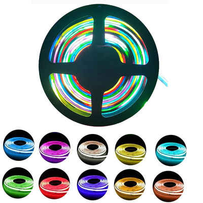 نور پس زمینه تلویزیون هوشمند RGB COB LED نوار طناب نور 12 ولت ضد آب