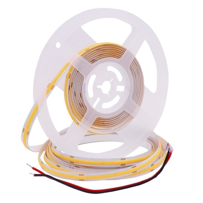 عرض 8 میلی متر 10 وات COB LED نوار چراغ DC24V 1000lm/M سفید خنک RA 90