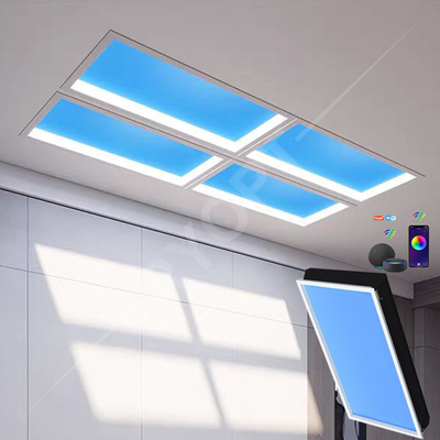 200 وات پنل سقفی LED نور آبی ابری مصنوعی نورگیر آفتابی