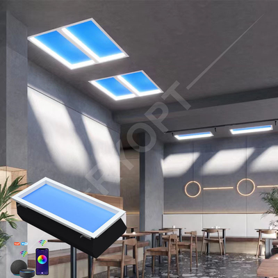 نور روز مصنوعی Anti Glare 2000LM، 30x60 آسمان و پنل سقف LED ابری