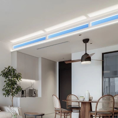 لامپ چراغ سقفی LED کنترل از راه دور CRI 95 115X14 50W