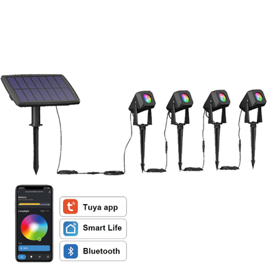 کنترل از راه دور چند صحنه نورافکن های فضای باز رنگی 85RA RGB