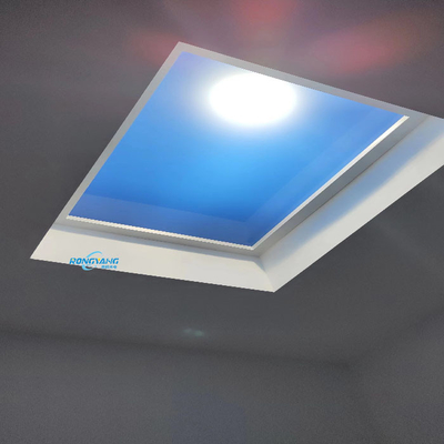 راه حل روشنایی پانل نور مصنوعی خورشید L600 * W600 * H500mm با ولتاژ 100-240V و طول عمر 50000 ساعت
