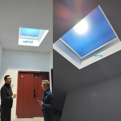 IP65 پانل نور خورشید LED عمودی با 10000lm خروجی جریان نوری 180 درجه