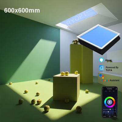 Rayleigh Scattering LED Skylight ️ شبیه سازی نور طبیعی، مستقل از آب و هوا، ایده آل برای اتاق های بدون پنجره