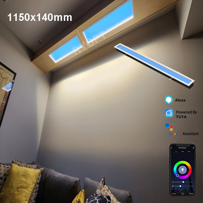 3.6A پانل LED چراغ فلک مصنوعی فعلی با Tuya WiFi BT Control پانل LED چراغ فلک جعلی