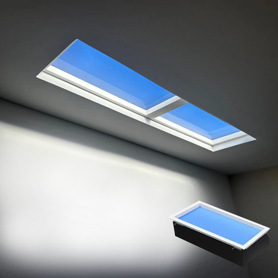 6000LM Skylight Ultra Thin LED Panel برای 6 تا 10 متر مربع