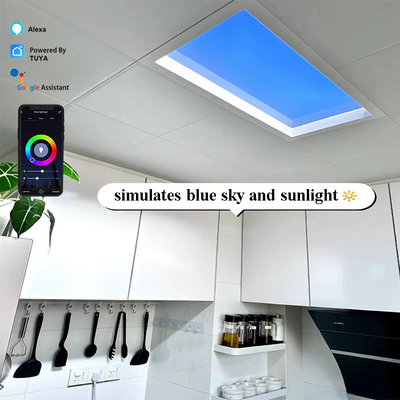 پانل های 18 کیلوگرم چراغ فلور LED با پوشش نور گسترده در آلیاژ آلومینیوم