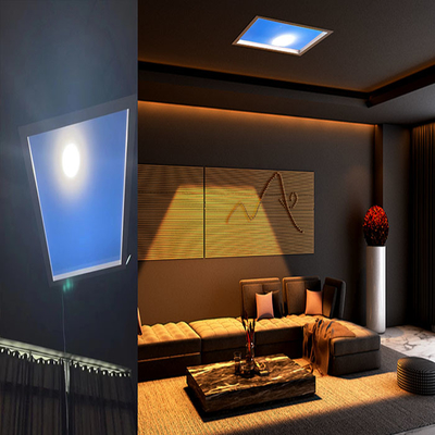 Smart Tuya Slim چراغ مصنوعی LED آسمان آبی سقف پانل نور خورشید