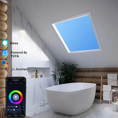 ريللي پخش LED چراغ پنجره کاذب صفحه 8000 ليمن Dimmable