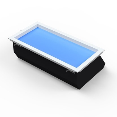 ریتم شبانه روز LED چراغ پنجره جعلی 50W شبیه ساز واقعی نور خورشید برای نصب دیوار