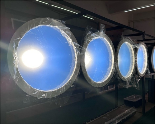 Ø600mm چراغ آسمانی هوشمند با کمر و تغییر رنگ، کنترل صدا، Zigbee و گواهینامه CE، CRI>95
