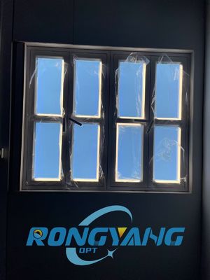 ۱۲۰۰×۶۰۰ پانل نور پنجره ی کاذب آسمان آبی نور شبانه روز ریتم نور خورشید طبیعی