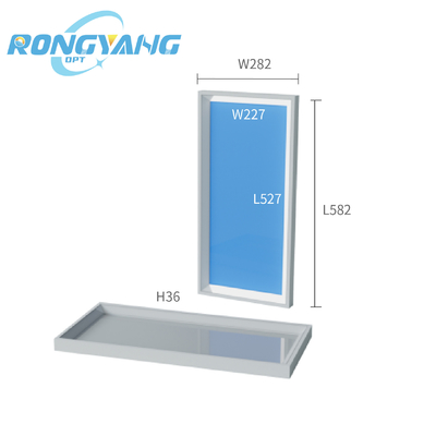 دمای رنگ 2100-7500K LED Sky Panel Smart Ceiling Skylight 36mm نازک، 160W، نصب آسان، نور طبیعی روز