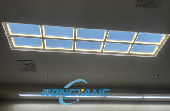 نور پنجره تقلبی با CRI بالا Ra95 با تغییر رنگ خودکار و نوردهی ریتم شبانه‌روزی