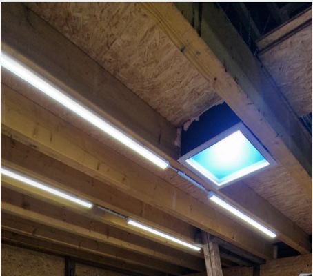 پنل نور خورشیدی شبیه‌سازی شده 500 وات 22 کیلوگرمی، فناوری روشنایی پیشرفته