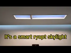 پانل 150W LED Skylight 6000LM خروجی نور 2100-7000K دمای رنگ پوشش 8-12 مربع متر